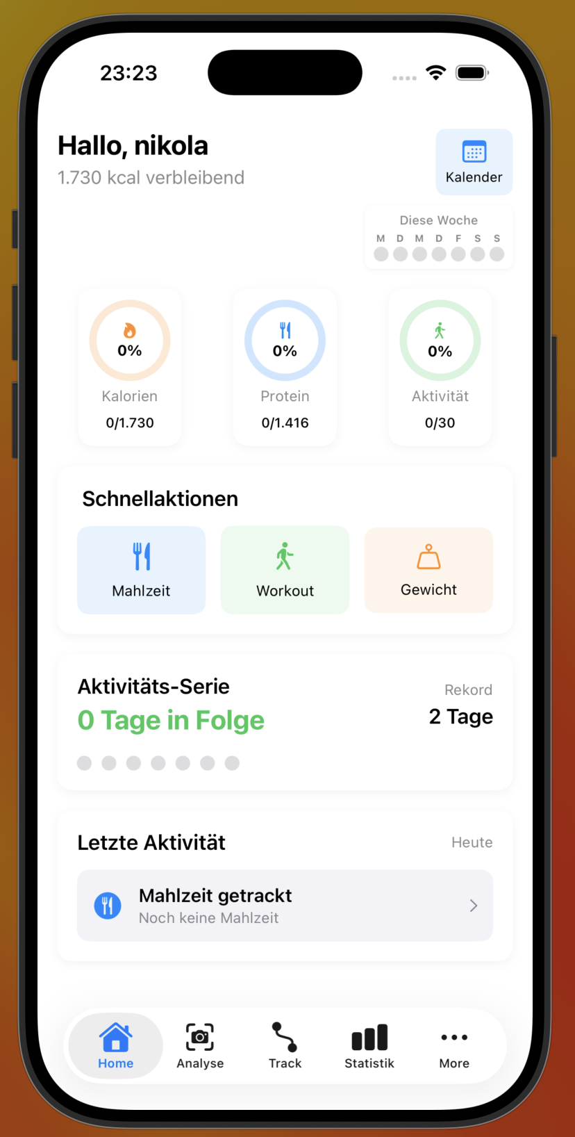 Bonus Health App Vorschau